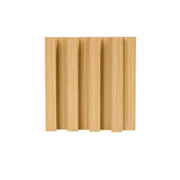 9.5 FT. X 6 IN. WPC WALL PANELS NATURAL WOOD - Image 3